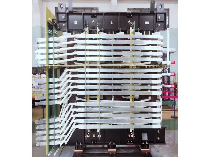 Dry type rectifier transformer for afwf variable frequency speed regulation